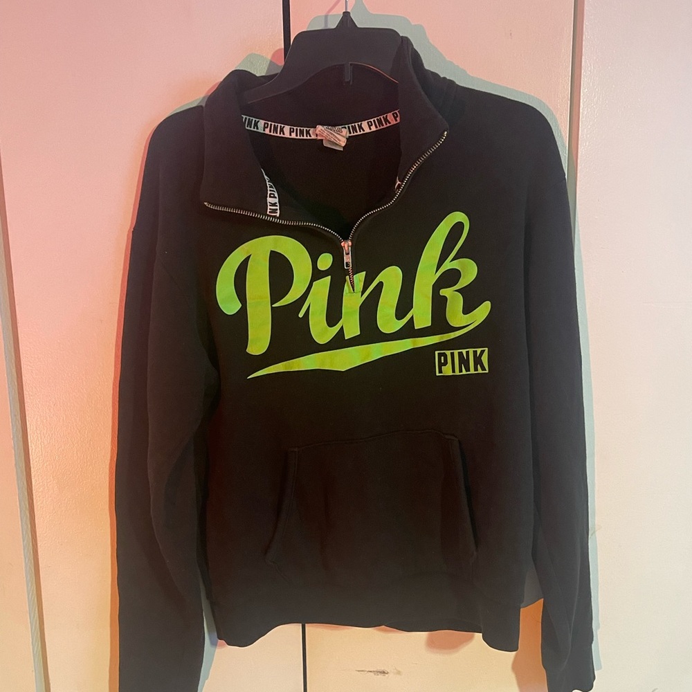 PINK quarter zip